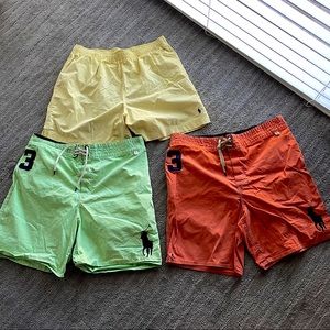 Bundle of 3 Men’s Polo swim shorts
